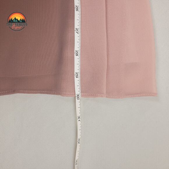 CHIFFON ALFRED ANGELO LOVES FIRST BLUSH Halter Neckline Sweetheart Dress Size 14 - Picture 6 of 16